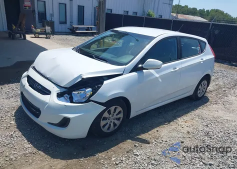 2017 Hyundai Accent Se z USA, uszkodzony, nr VIN KMHCT5AEXHU350456